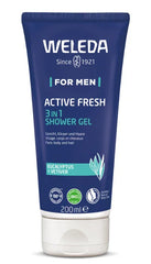 Weleda Men active fresh 3-in-1 douchegel 200 Milliliter