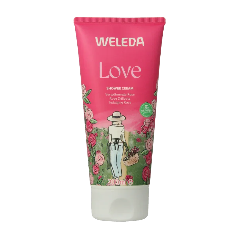 Weleda Love douchecreme 200 Milliliter