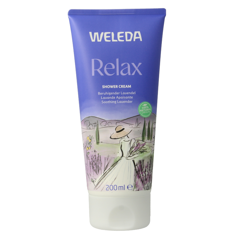 Weleda Relax douchecreme 200 Milliliter