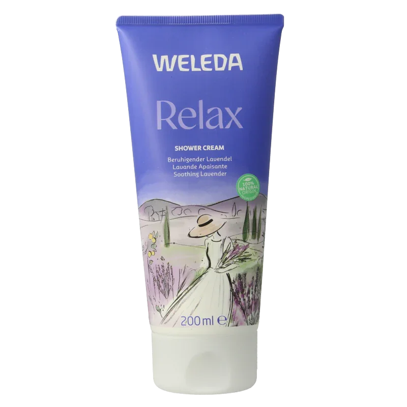 Weleda Relax douchecreme 200 Milliliter
