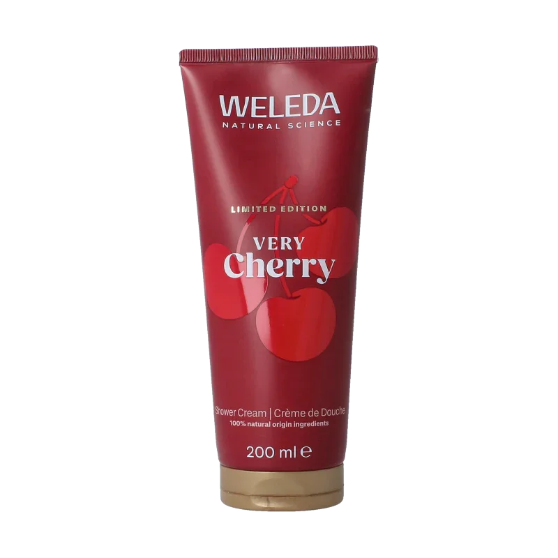 Weleda Douchecreme very cherry bio 200 Milliliter