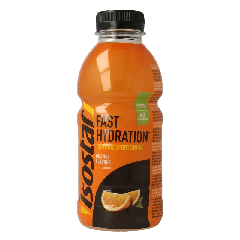 Isostar Liquid petfles orange 500 Milliliter