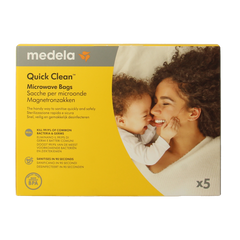 Medela Quick clean magnetronsterilisatiezakken 5 Stuks