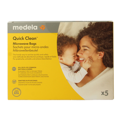 Medela Quick clean magnetronsterilisatiezakken 5 Stuks