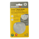 Medela Contact tepelhoedjes maat L 1.00 Paar