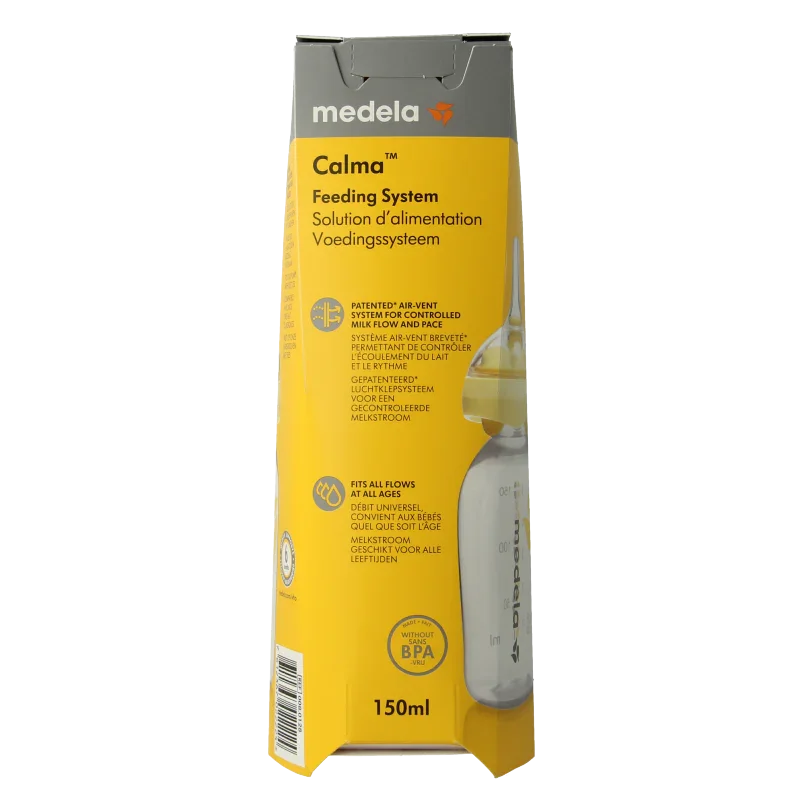 Medela Calma speen + fles 150ml 1 Set