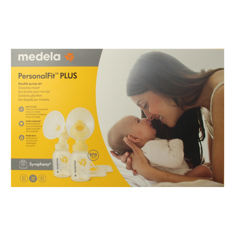 Medela Symphony afkolfset dubbel maat M 1.00 Set