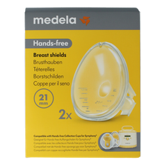 Medela Handsfree borstschild Symphony 21mm 1.00 Stuks