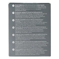 Medela Handsfree borstschild Symphony maat L 21mm 1 Stuks