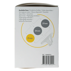Medela Handsfree borstschild Symphony maat L 21mm 1 Stuks
