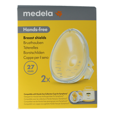 Medela Handsfree borstschild Symphony maat S 27mm 1 Stuks