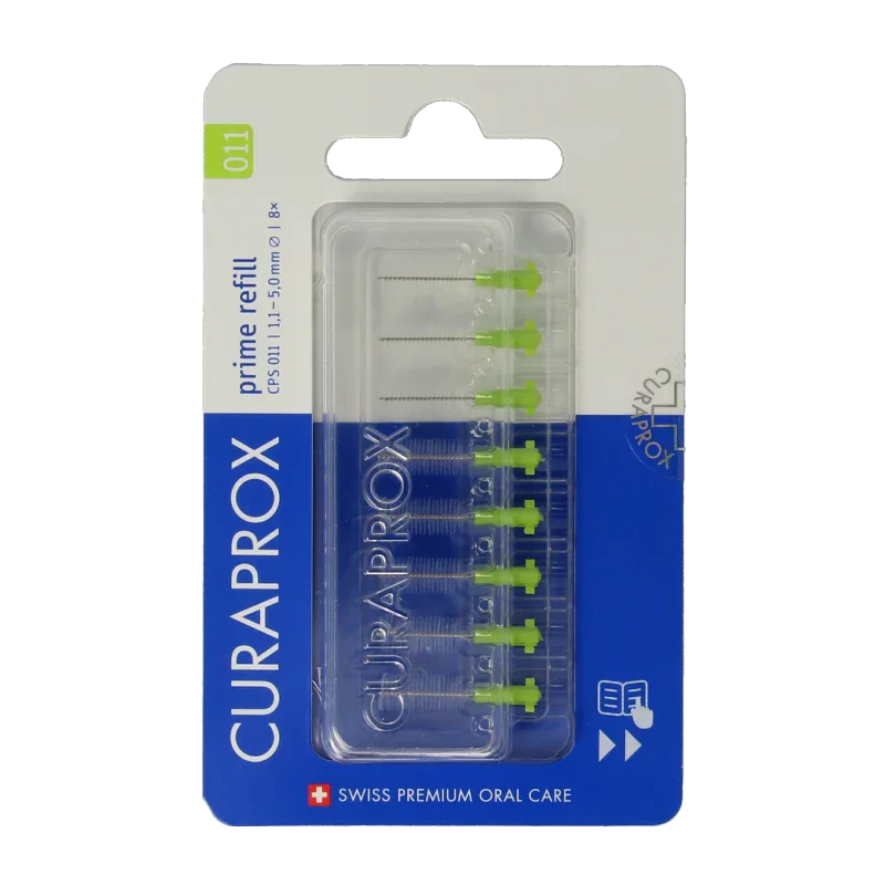 Curaprox PS rager 11 lg navulling 5mm 8 Stuks
