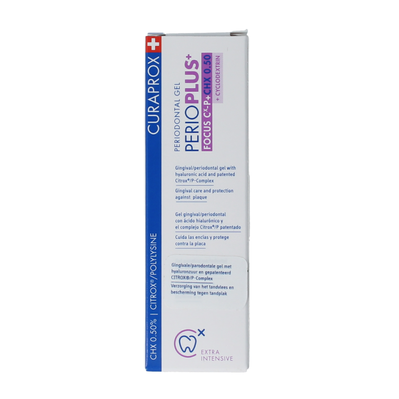 Curaprox Perio plus+ focus gel CHX 0.50 10.00 Milliliter