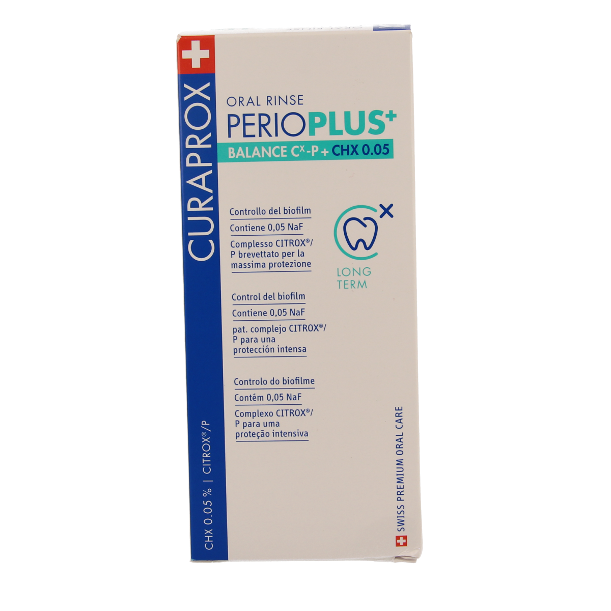 Curaprox Perio plus+ balance CHX 0.05 mondspoeling 200.00 Milliliter
