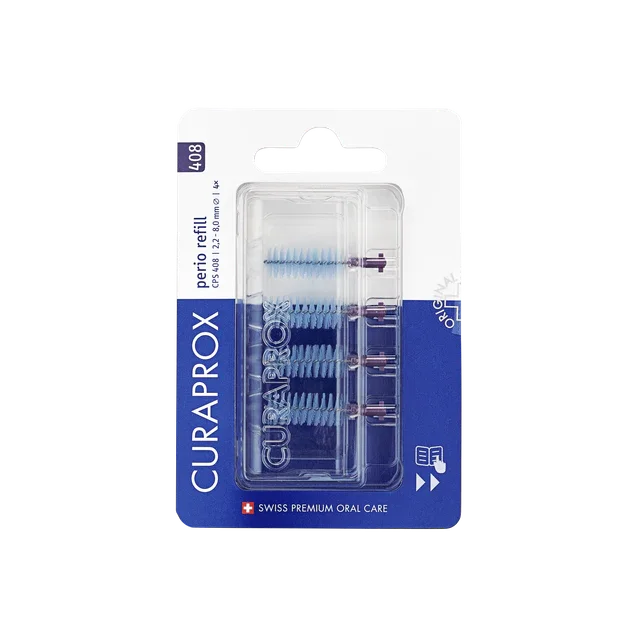 Curaprox CPS 408 perio refill ragers 4x 1 Set