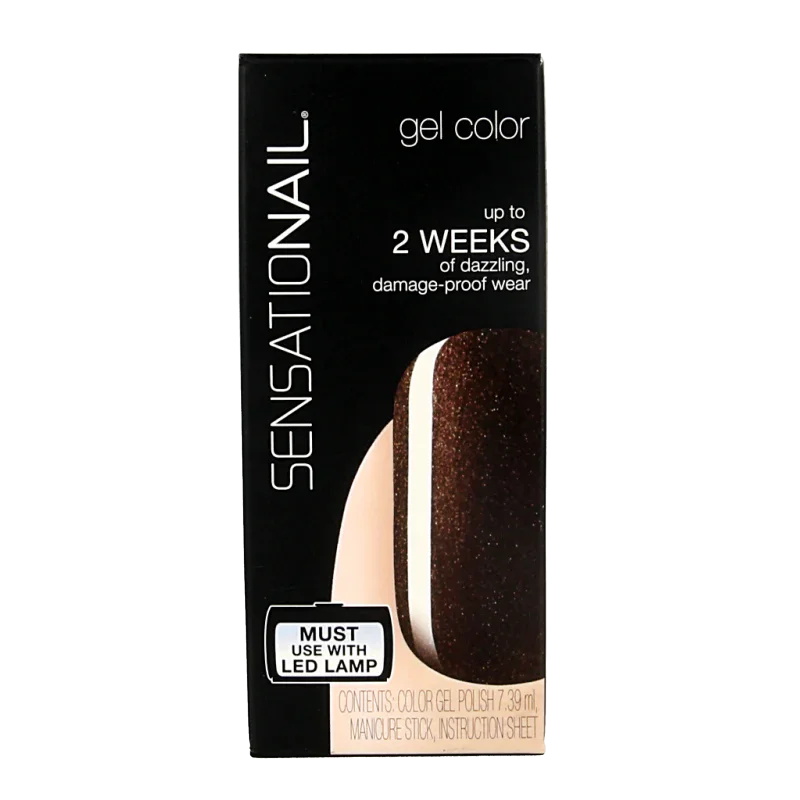 Sensationail Color gel espresso bean 7.4 Milliliter