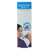 Diversen Aerochamber + flow VU mondstuk blauw 1.00 Stuks