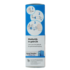 Diversen Aerochamber + flow VU mondstuk blauw 1.00 Stuks