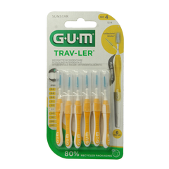 GUM Trav-ler rager 1.3 mm (geel) 6.00 Stuks