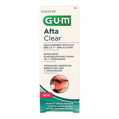 GUM Aftaclear mondwater 120 Milliliter