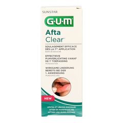 GUM Aftaclear mondwater 120.00 Milliliter