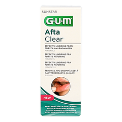 GUM Aftaclear mondwater 120 Milliliter