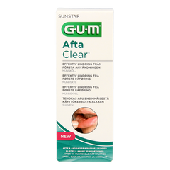 GUM Aftaclear mondwater 120.00 Milliliter