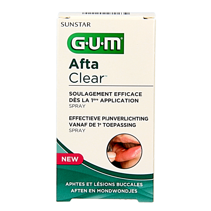 GUM Aftaclear spray 15 Milliliter