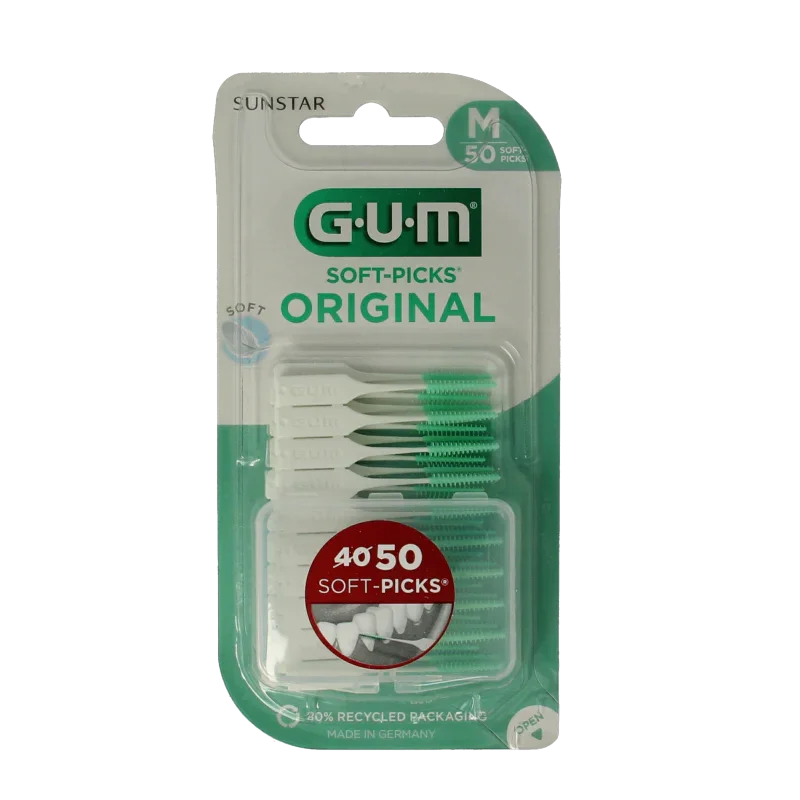 GUM Soft-picks original medium 50 Stuks