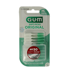 GUM Soft-picks original medium 50.00 Stuks