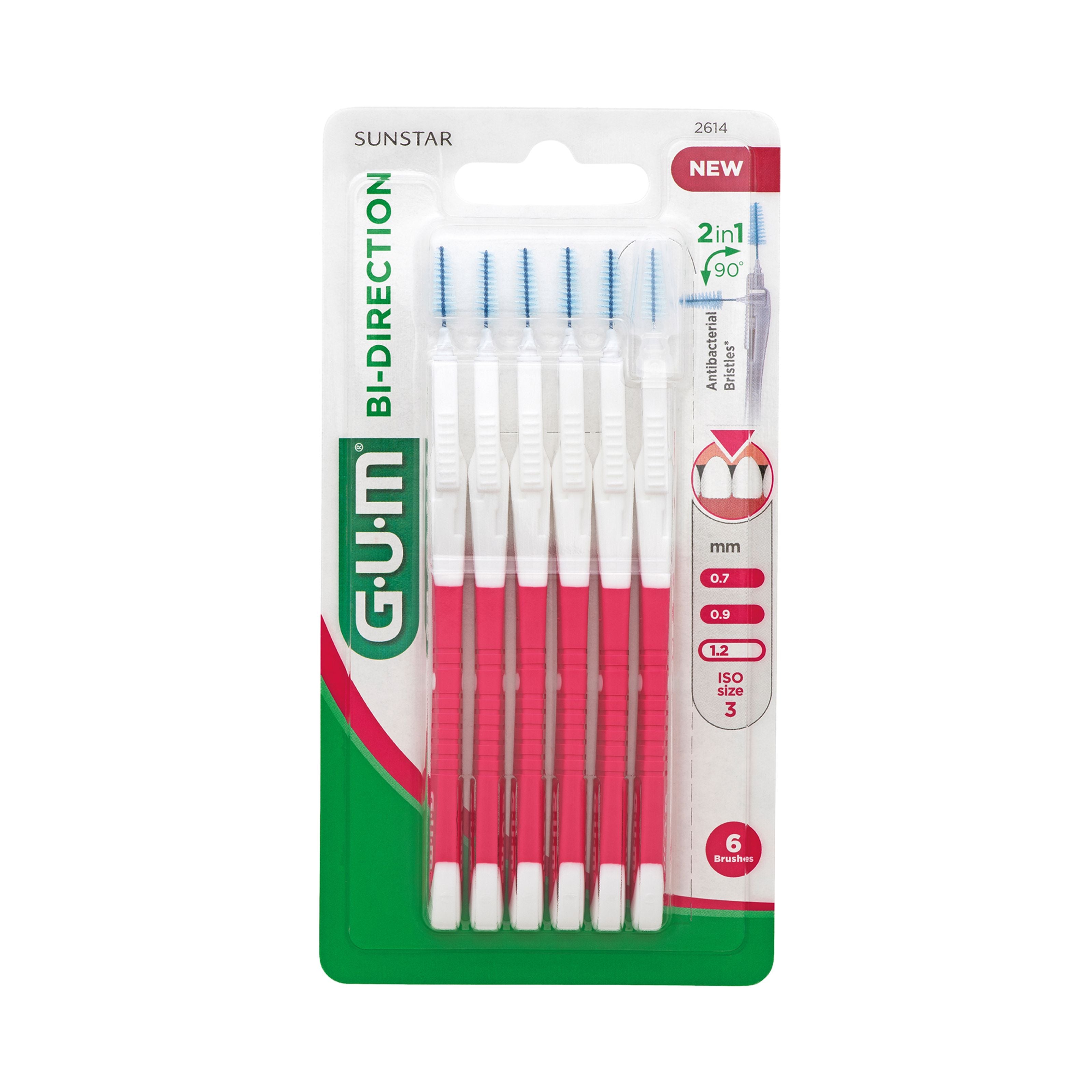 GUM Bi-direction 1.2mm 6.00 Stuks