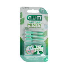 GUM Soft-Picks comfort flex mint medium 40 Stuks