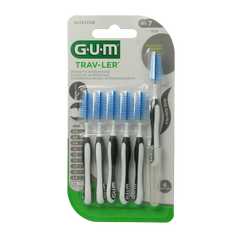GUM Trav-ler ragers 2.6mm zwart 6 Stuks