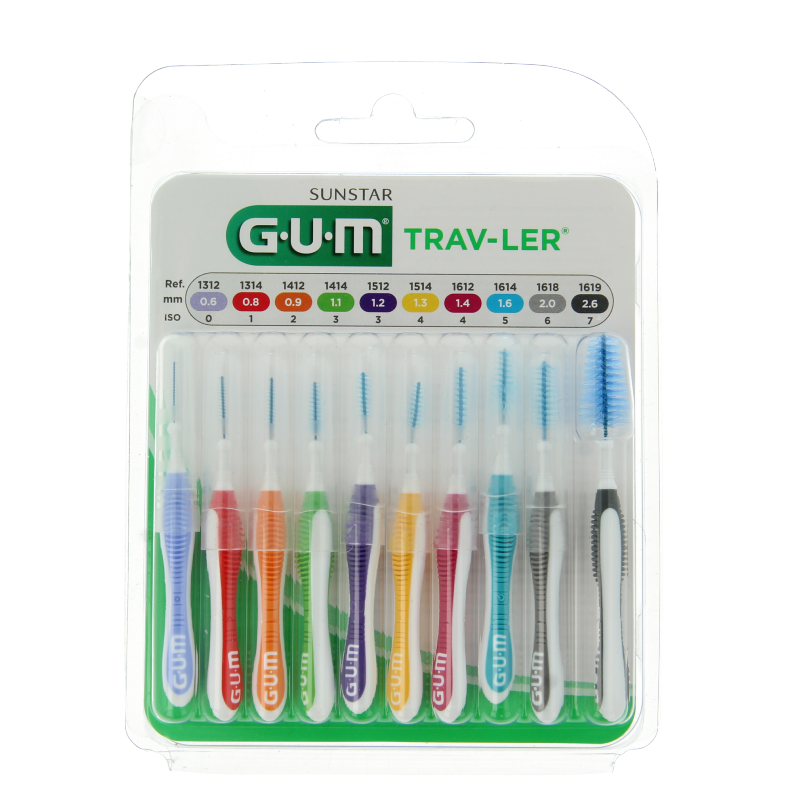 GUM Trav-ler ragers multipack 10 Stuks