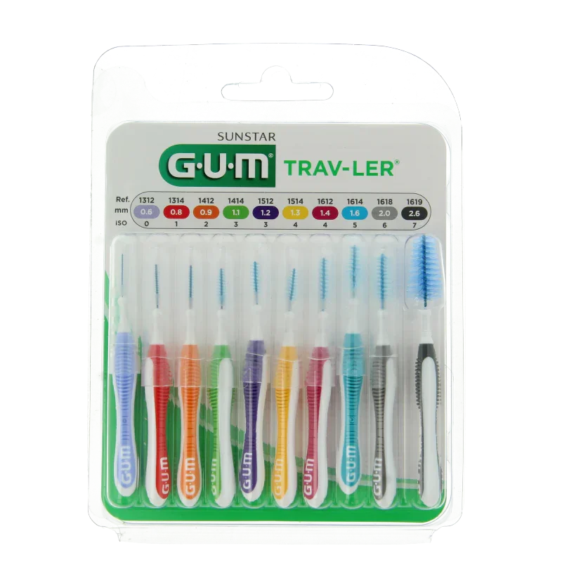 GUM Trav-ler ragers multipack 10 Stuks