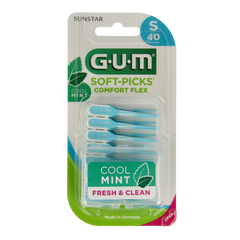 GUM Soft picks comfort flex mint small 40.00 Stuks