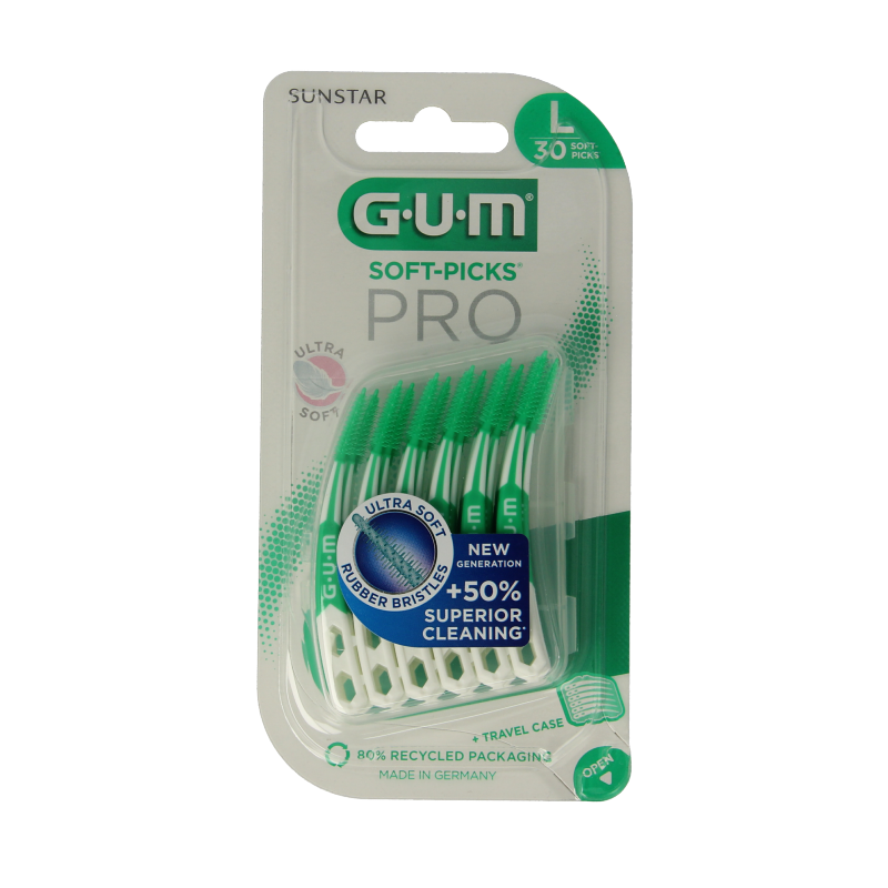 GUM Soft picks advanced pro large 30 Stuks
