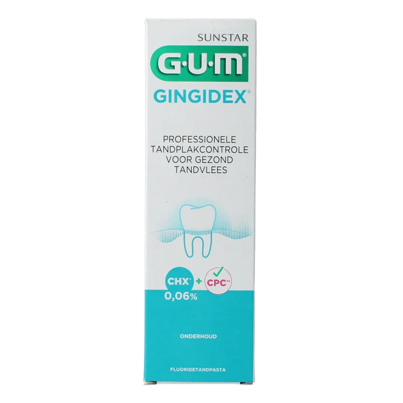 GUM Gingidex tandpasta tube 75 Milliliter