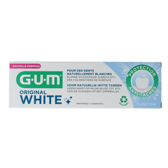 GUM Tandpasta white original 75 Milliliter