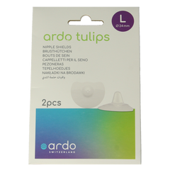 Tulips Tepelhoedje maat L 24mm 2 Stuks