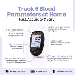 Fora FORA 6 connect meter (mmol/l) 1.00 Stuks