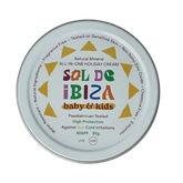 Sol De Ibiza Beschermende creme baby & kids SPF30 mini bio 30.00 Gram