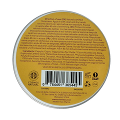 Sol De Ibiza Beschermende creme baby & kids SPF30 mini bio 30.00 Gram