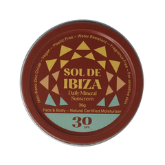 Sol De Ibiza Zonnebrandcreme SPF30 mini bio 30.00 Gram