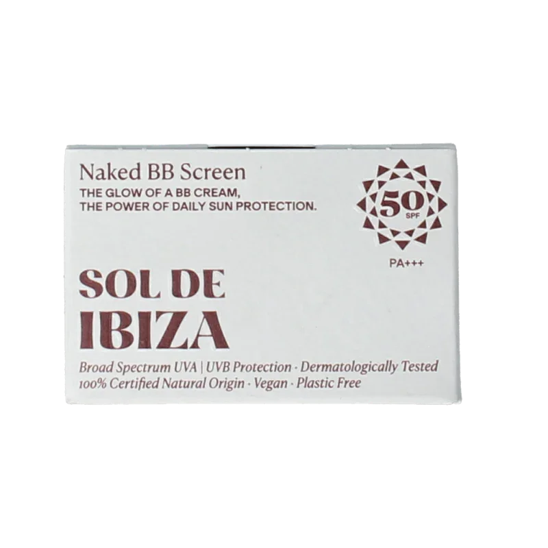 Sol De Ibiza Gezichtscreme getint nude SPF50 35 Gram