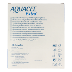Aquacel Extra verband hydrofiber + versterking10 x 10cm 10 Stuks