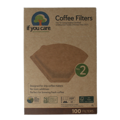 If You Care Koffiefilters no. 2 100.00 Stuks