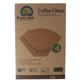 If You Care Koffiefilters no. 4 100.00 Stuks