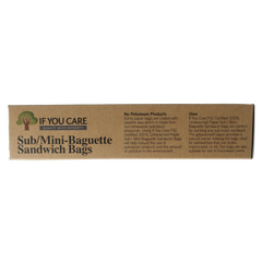 If You Care Mini baguette & sandwich bags 30.00 Stuks