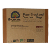 If You Care Snack en boterhamzakjes 48 Stuks